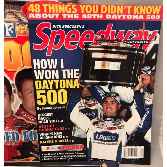 Food City 500 2006 Race Program + Lineup + Speedway Illustrated - Jeff Gordon - Picture 2 of 7